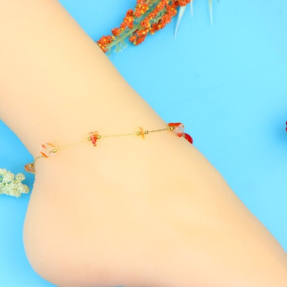 Elegant Handmade Anklet – Perfect for Women & Girls | Ideal Gift Option, DYC1820 - Picture 5 of 8